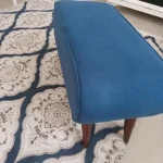 Sandal Puf Koltuk Uzanma Koltuğu Makyaj Koltuğu Lacivert